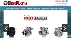 Desktop Screenshot of dieselworksnh.com